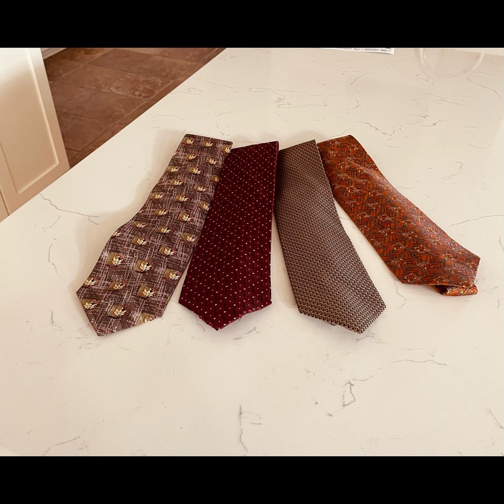 Men’s ties.